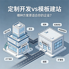 濮阳市建站-定制开发vs模板建站:哪种方案更适合你的企业?