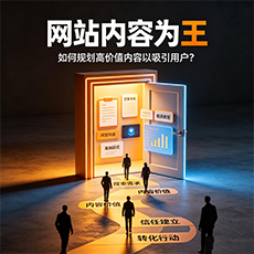 华龙建站-网站内容为王：如何规划高价值内容以吸引用户？