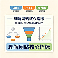 濮阳市建站-理解网站核心指标：跳出率、转化率与用户粘性