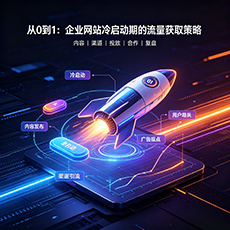 华龙建站-从0到1：企业网站冷启动期的流量获取策略
