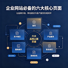 濮阳市建站-企业网站必备的六大核心页面